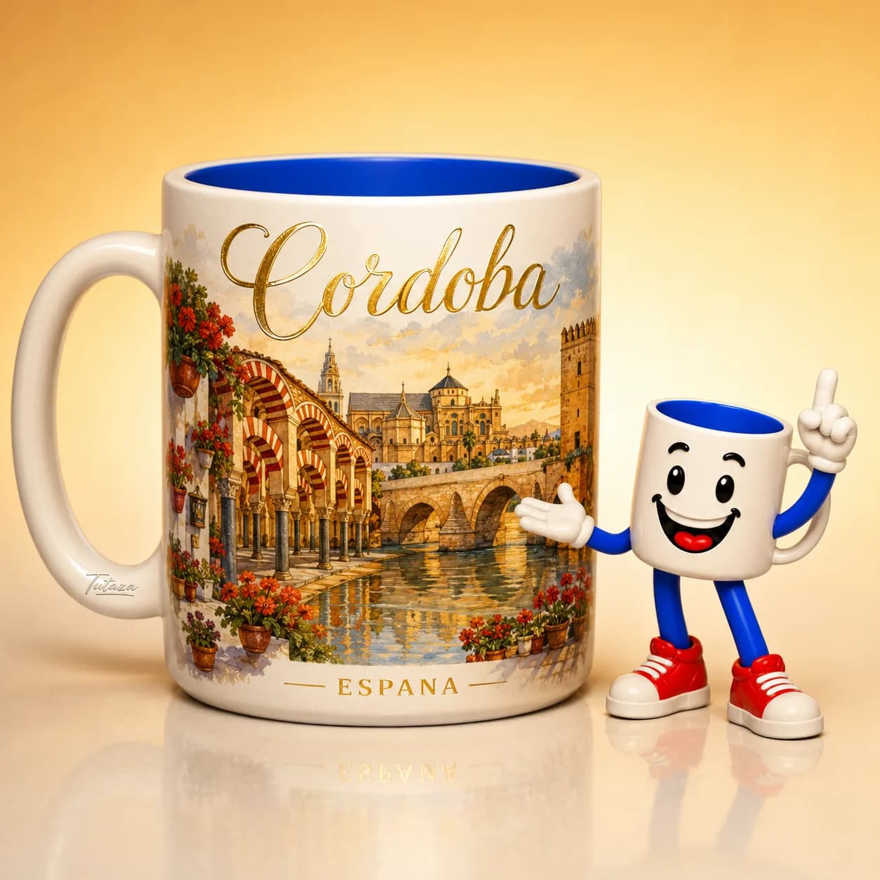 Taza personalizada de Córdoba con la Mezquita — Tutaza