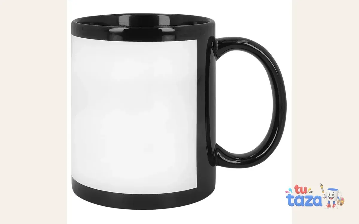 Taza Negra personalizada