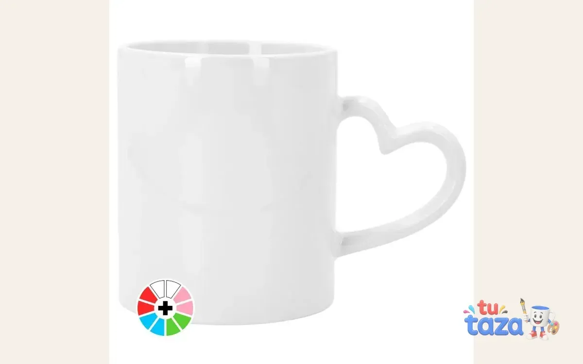 Taza Asa Corazón personalizada