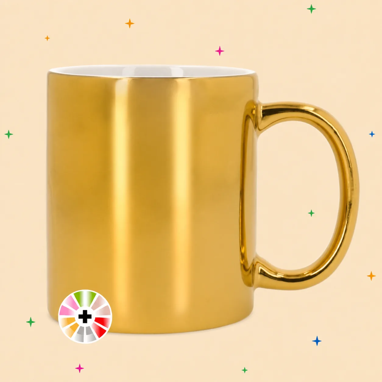 Taza Metalizada personalizada