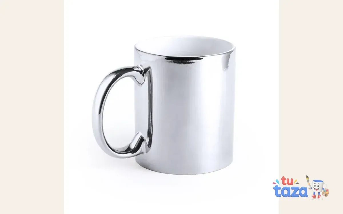 Taza metalizada