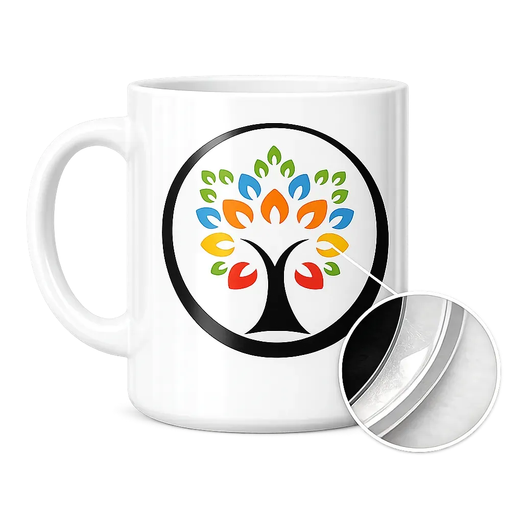 Taza DTF · diseño detallado a todo color