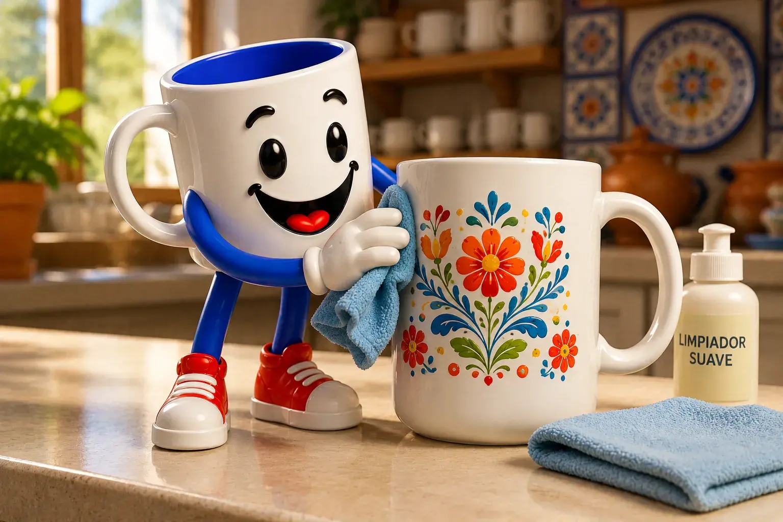 Cómo cuidar una taza de cerámica personalizada para que dure