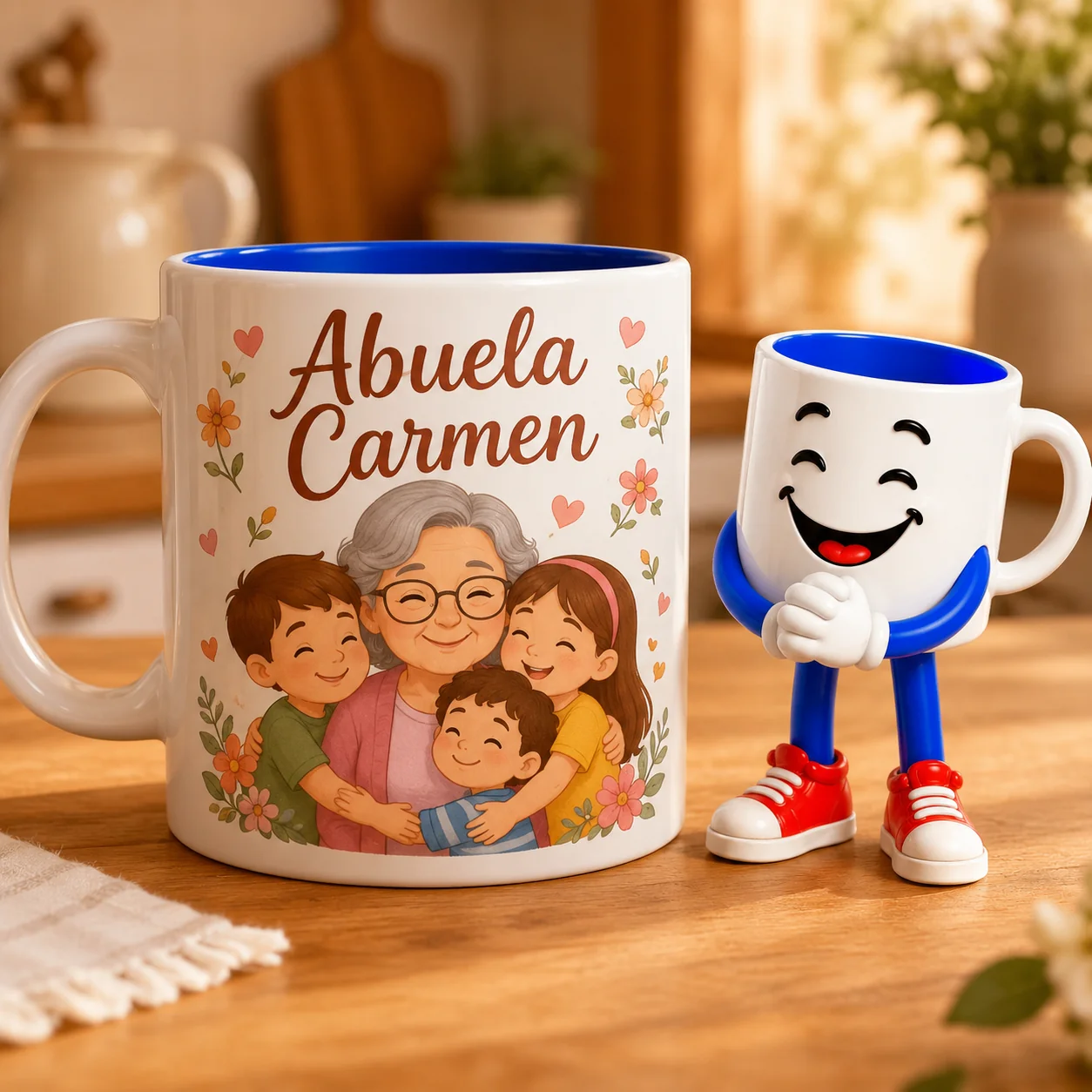 Regalo para la abuela: la taza con la foto de los nietos (la que tendrá siempre a la vista)