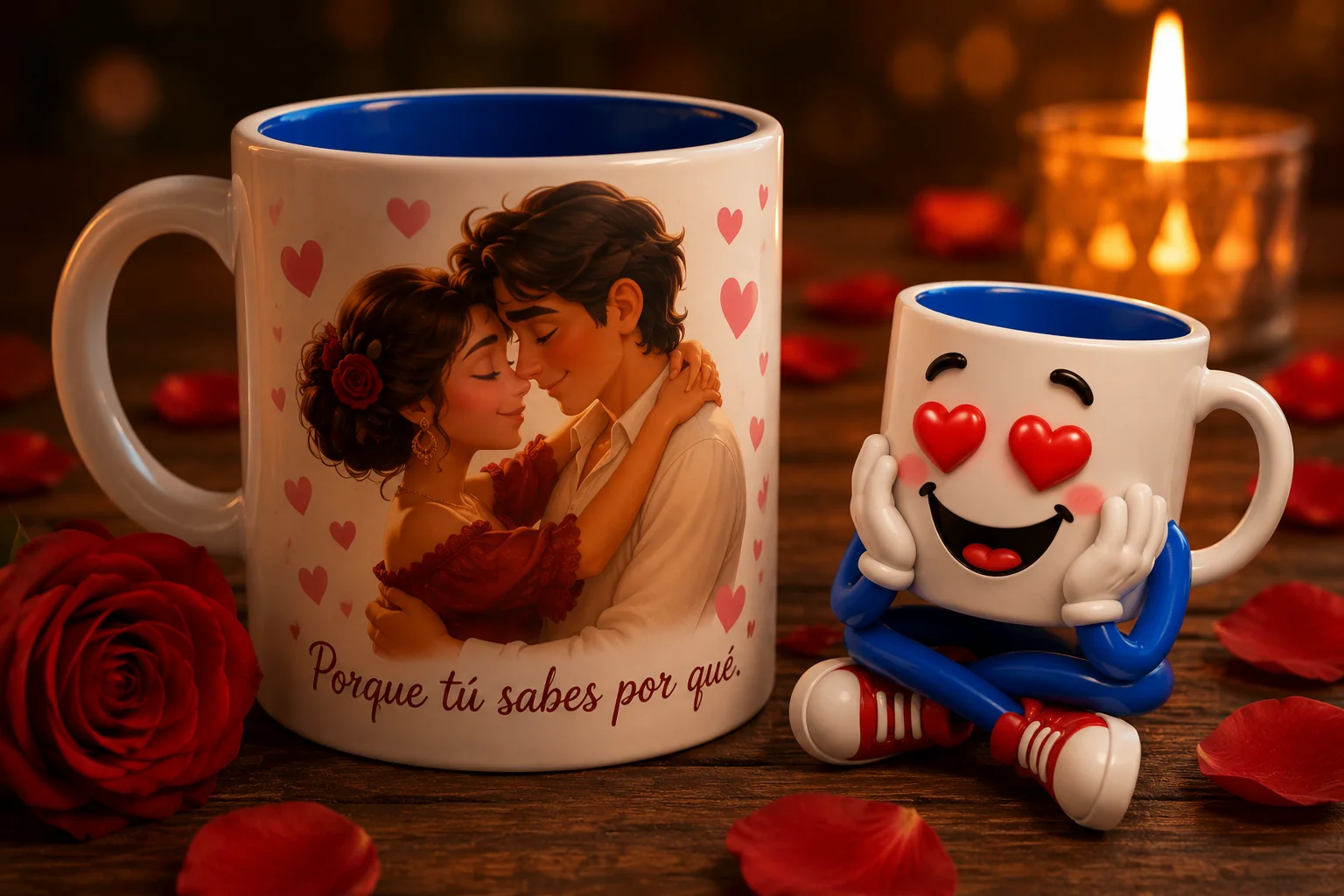 Taza personalizada para San Valentín: el regalo romántico que se usa (y no se guarda en un cajón)