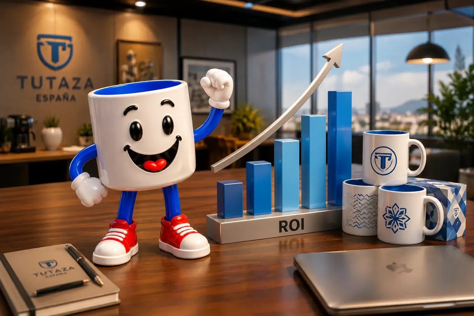 ROI del merchandising con tazas: cómo calcularlo