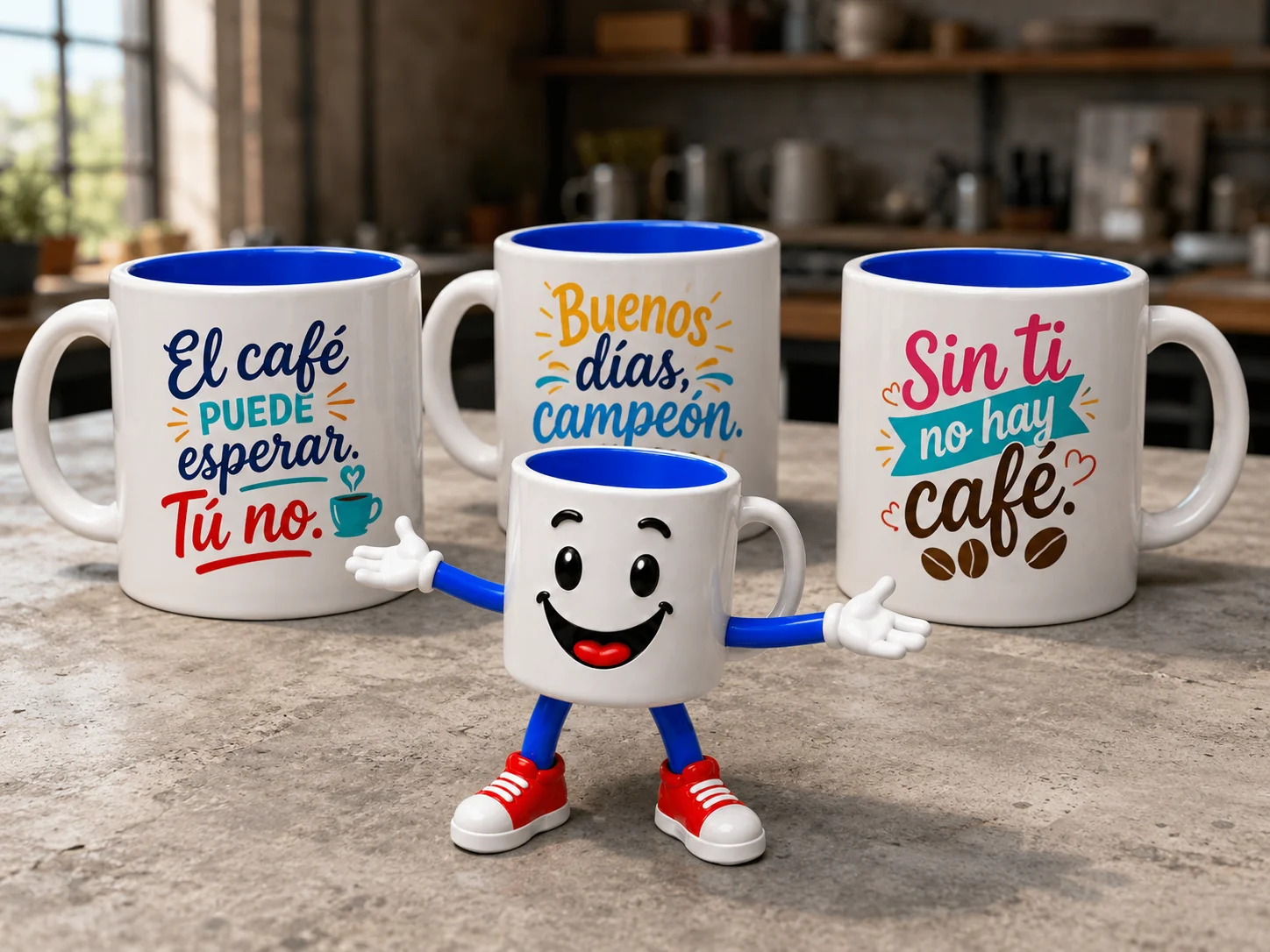 30 frases para taza personalizada (y las 5 reglas que evitan que parezca de Mr. Wonderful)