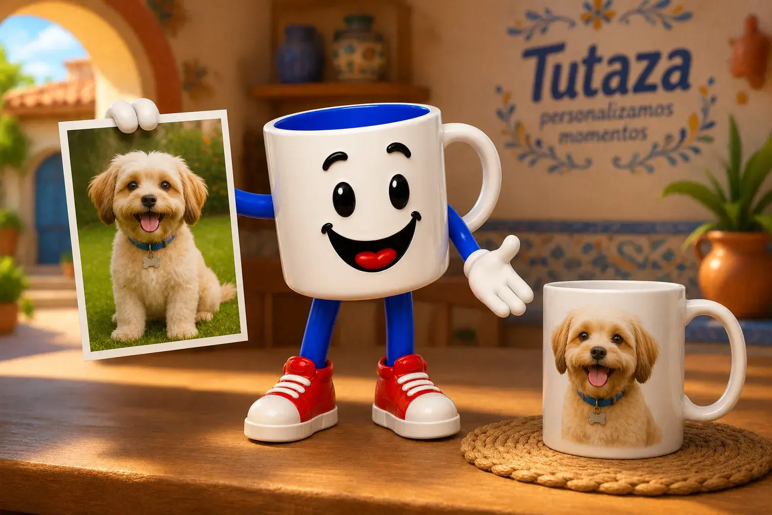Tazín explica: la foto perfecta del perro para tu taza