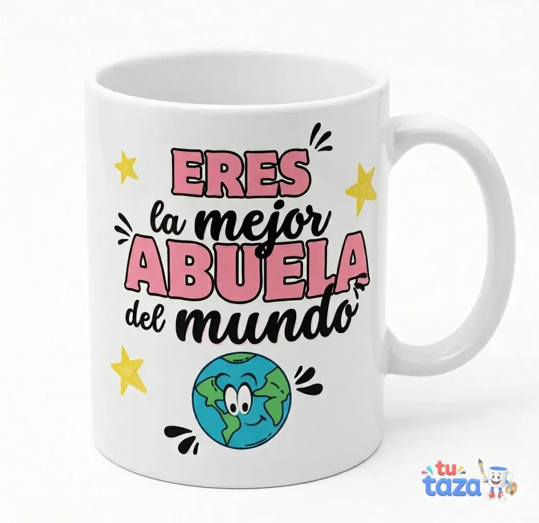 Regalo para la abuela: la taza con la foto de los nietos (la que tendrá siempre a la vista)