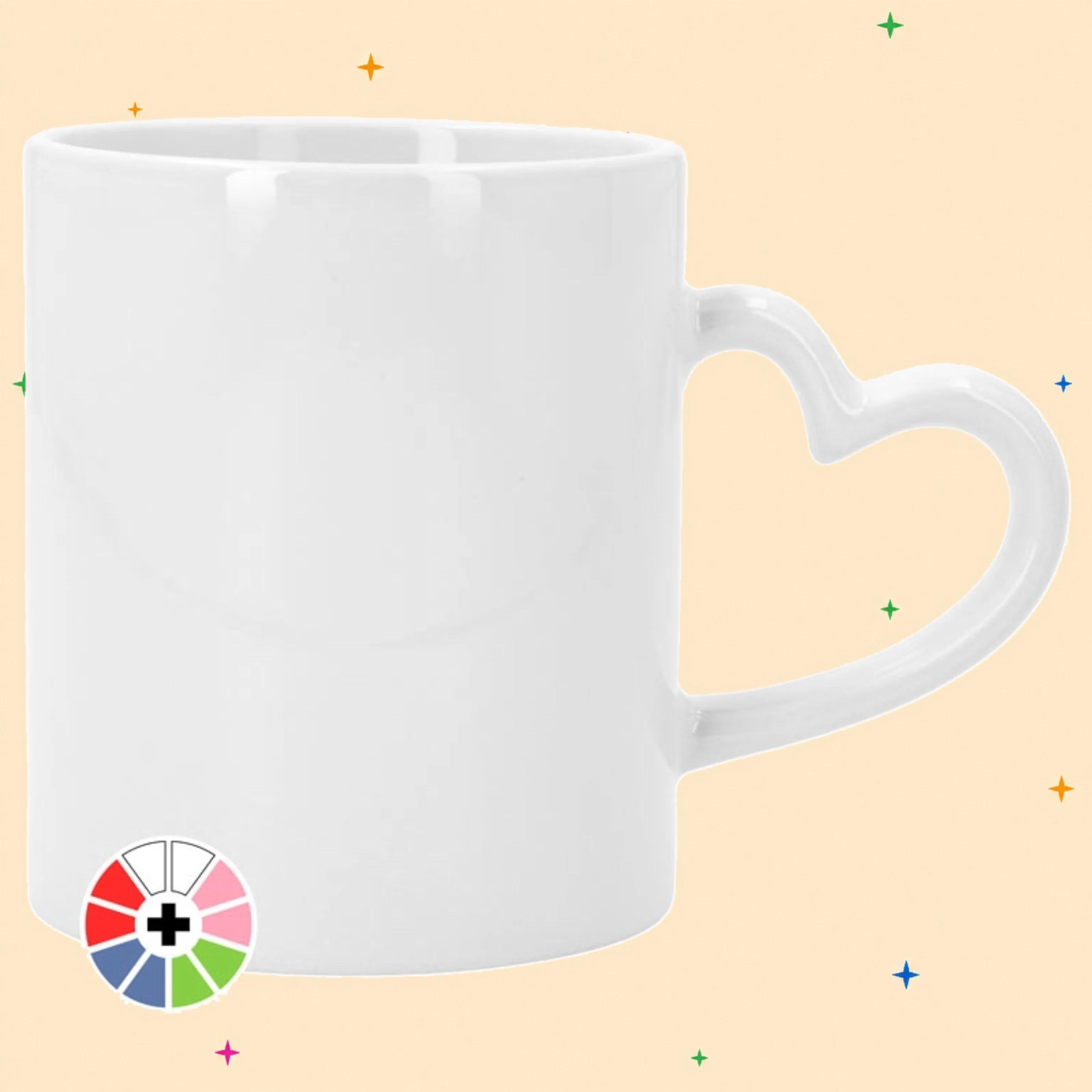 Taza asa corazón