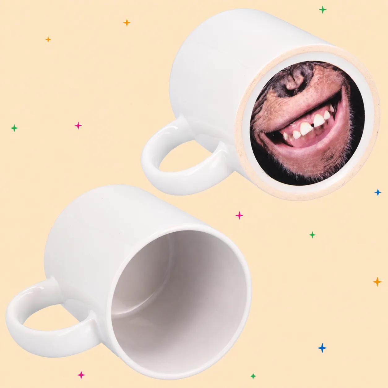 Taza preimpresa base animal