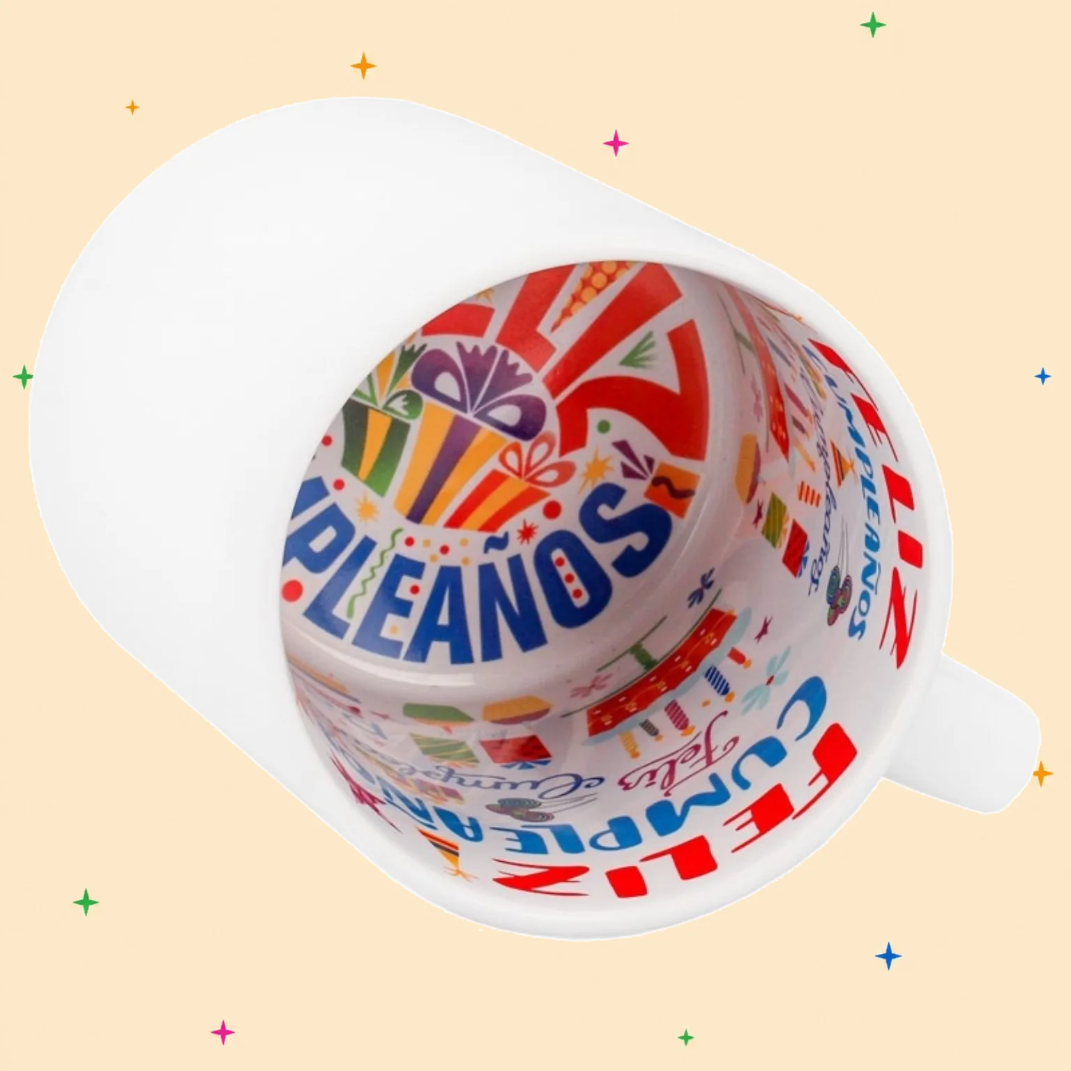 Taza preimpresa Happy Birthday