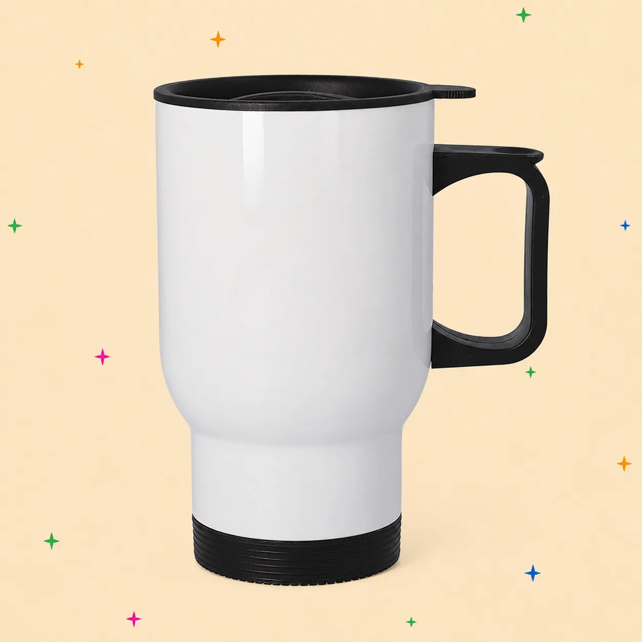 Taza termo de acero inoxidable