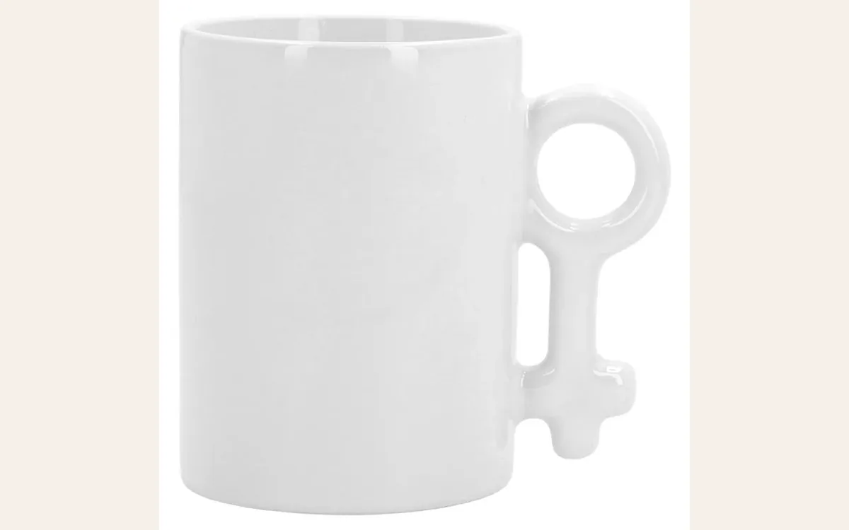 Taza asa símbolo de género