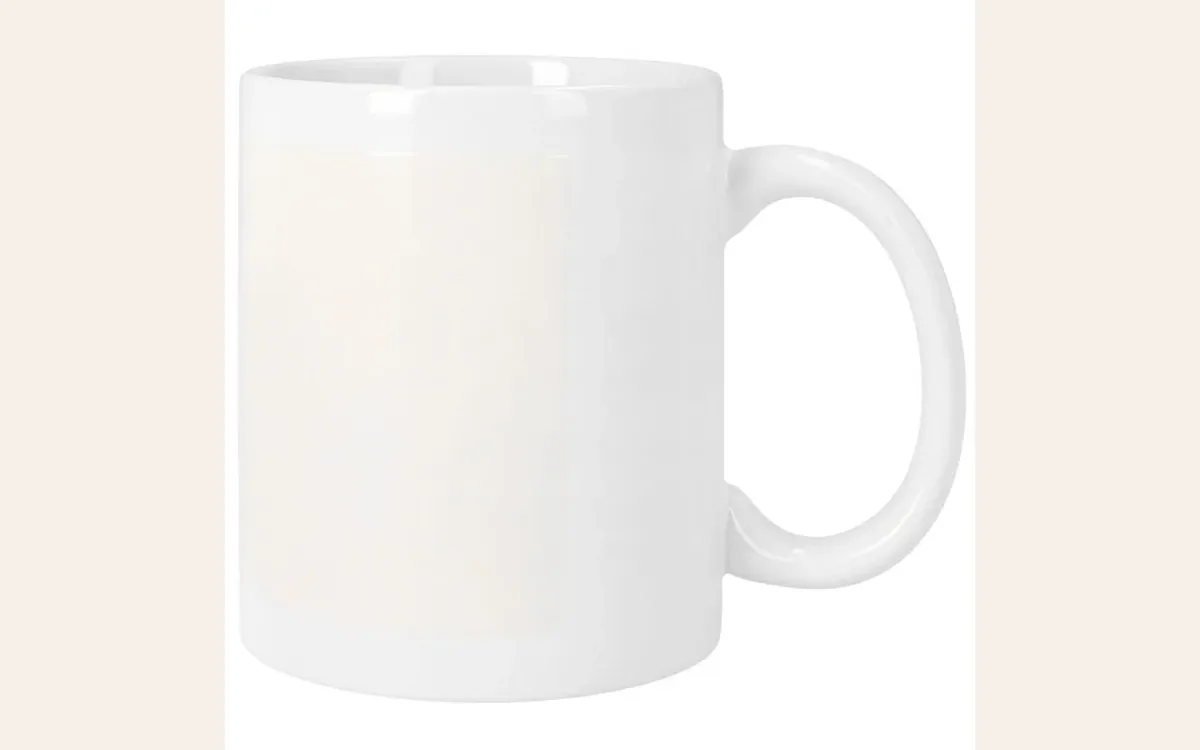 Taza blanca clásica — vista 1