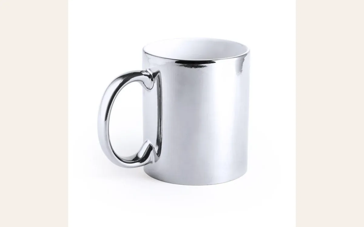 Taza metalizada