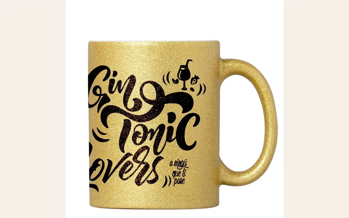 Taza purpurina